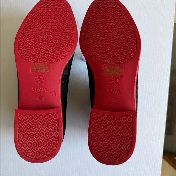 🖤👢 VIVAIA Knit Ankle Boots Black with Red Sole | Eco-Friendly Comfort - Picture 5 of 8